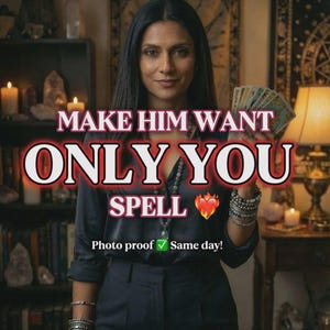 Make Him See No Other Women Spell – Commitment, Deep Loyalty & Devotion Ritual, Stop Him From Looking At Others
