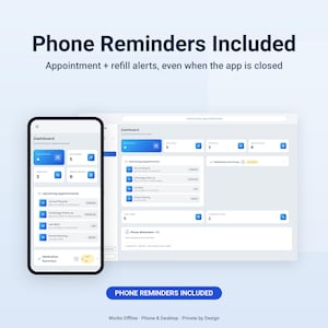 Medication Tracker | Family Health Organizer App for Medical Records, Appointments & Phone Reminders image 2