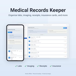 Medication Tracker | Family Health Organizer App for Medical Records, Appointments & Phone Reminders image 5