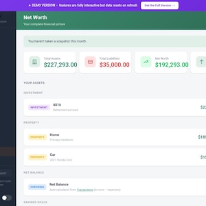 Digitale budgetplanner – app voor het bijhouden van persoonlijke financiën en uitgaven | Offline geldbeheerder, direct te downloaden afbeelding 5