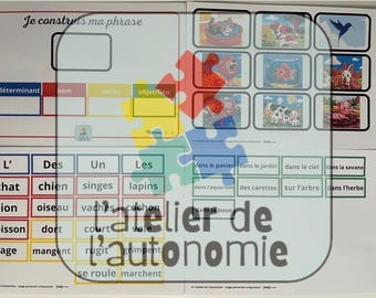 Je construis ma phrase version 2 / niveau 2 / format numérique PDF