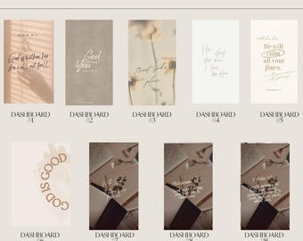 Faith Dashboards - Personal Size