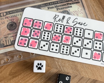 Set of 2 Paw Print Dice