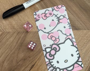 Clear Pink Dice Set – Set of 2 | Aesthetic Dice for Savings Challenges, Cash Stuffing & Planners
