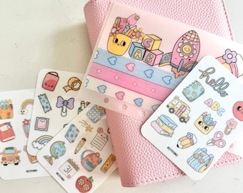 Back to School Savings Challenge Collection | School Supplies Budget Challenge | Cash Stuffing Binder Inserts | Cute Budget Envelopes