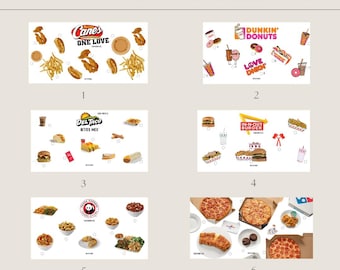 Fast Food Challenges - Glossy and Matte Vellum