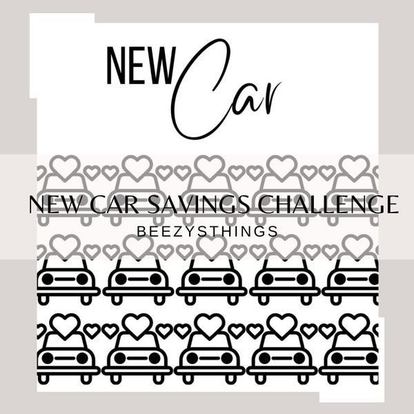 New Car Savings Challenge - Digital Download