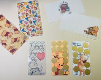 Scratch off Bear Savings Challenges, Envelopes, & Dashboards