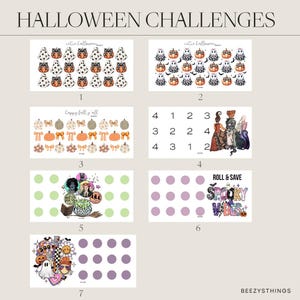 Halloween Savings Challenges