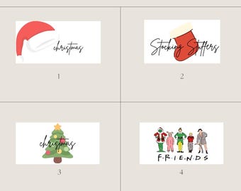 Christmas Matte Vellum Holiday Envelopes
