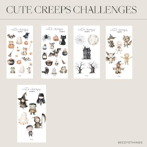 Cutie Creeps Halloween Challenges