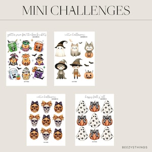 Halloween Mini Challenges
