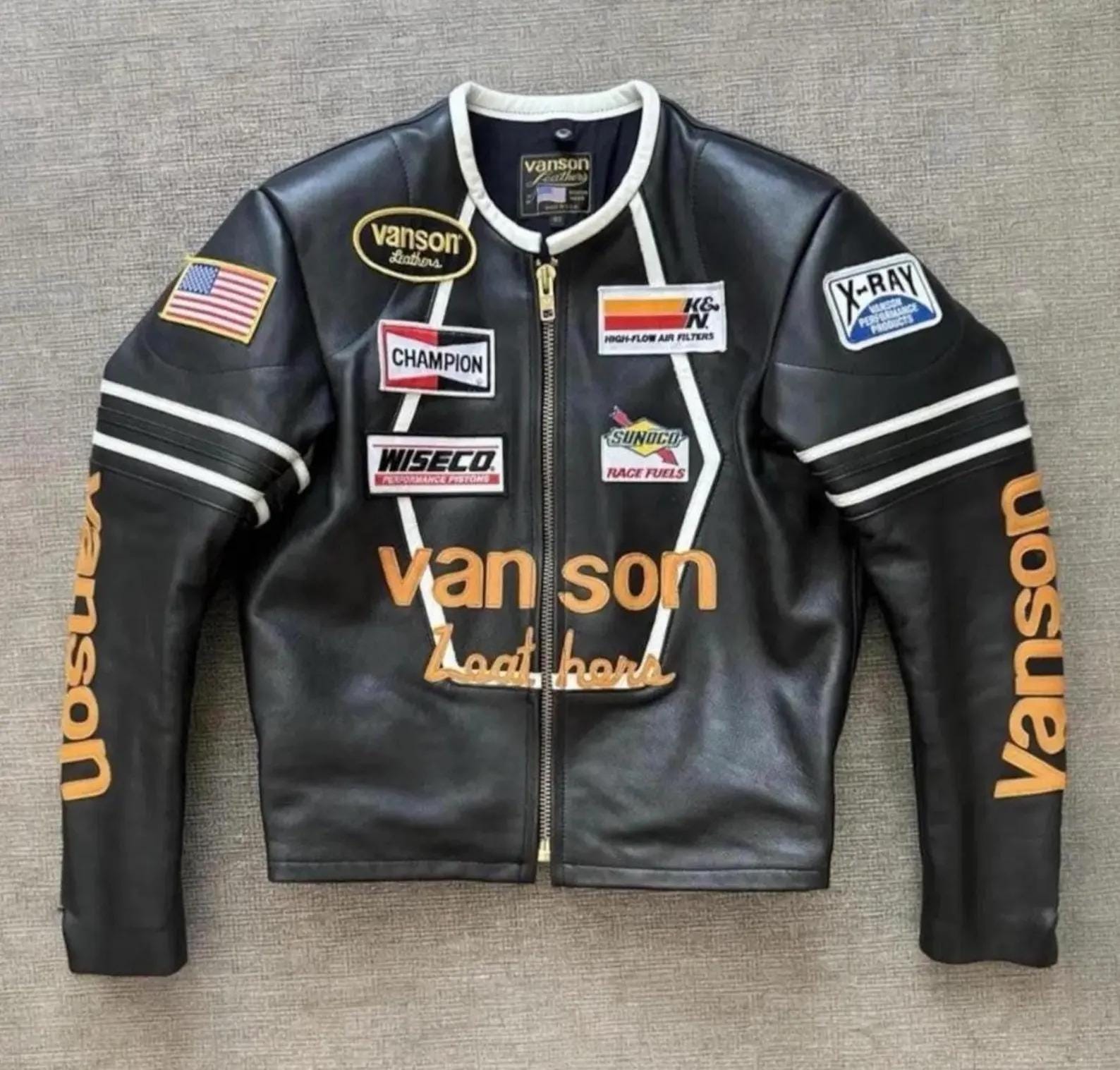 Vanson Star Jacket - Etsy