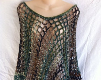 The 3 Hour 3 Dollar Crochet Poncho Pattern