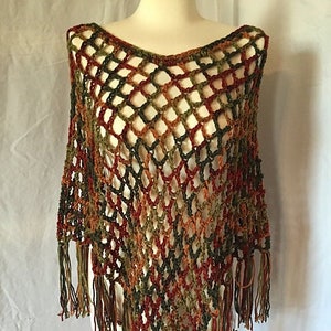 The 3 Hour 3 Dollar Crochet Poncho Pattern