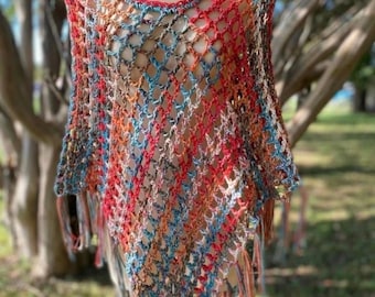 The 3 Hour 3 Dollar Crochet Poncho Pattern