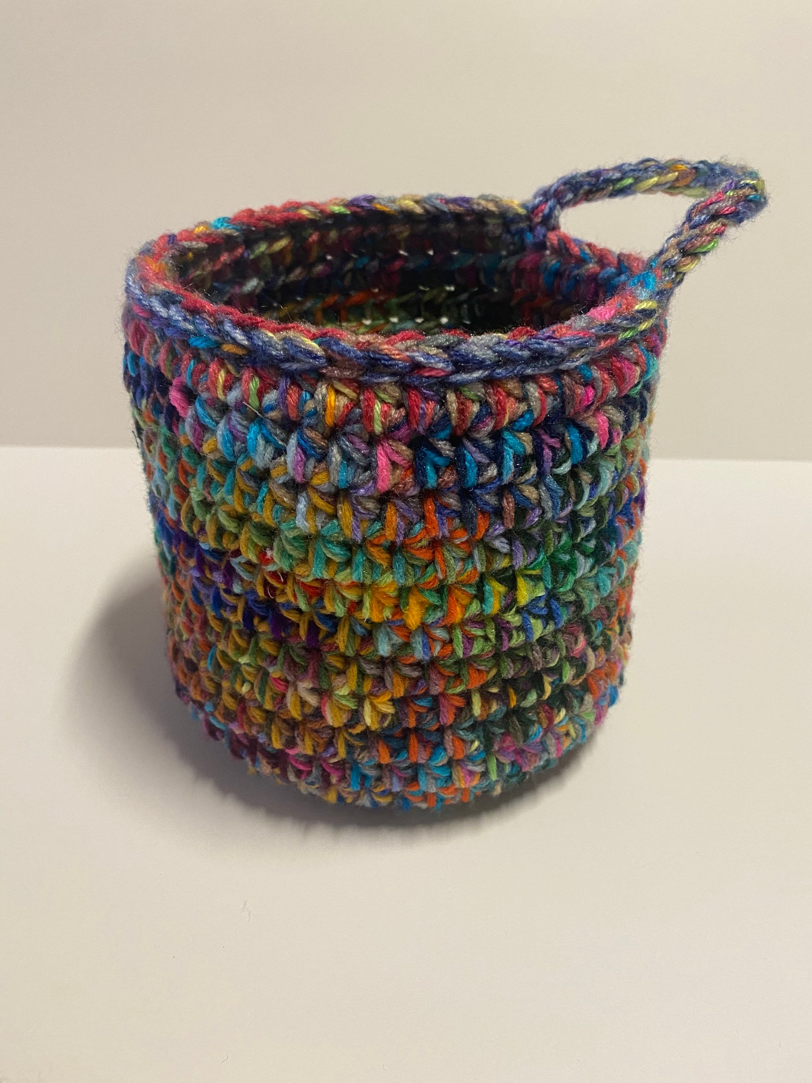 The Collapsible Crochet Basket PATTERN 8 available for Free - Etsy