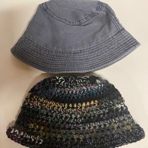 The Chunky Scrappy Crochet Bucket Hat PATTERN 14 available for free, details below image 6
