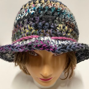 The Chunky Scrappy Crochet Bucket Hat PATTERN 14 available for free, details below image 2