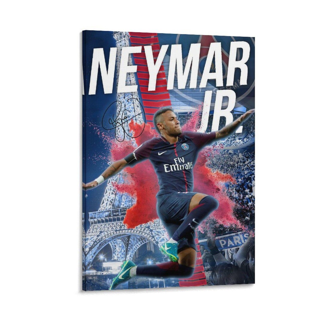 Neymar Jr Brazil Soccer Poster Wall Art Picture Painting Poster Canvas neymar-jr-brazil-soccer-poster-wall-art-picture-painting-poster-canvas