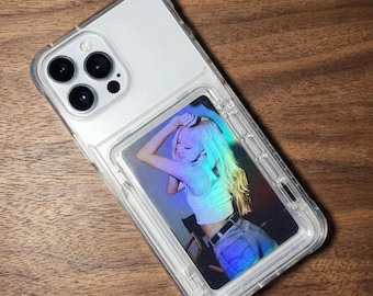 Custodia trasparente per iPhone con porta carte: per iPhone serie 11-17, Tap to Pay