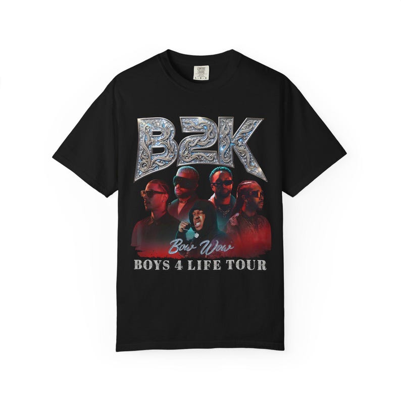 B2K Bow Wow Boys4life Tour PNG File : B2K Concert 2026 Tshirt Design ...