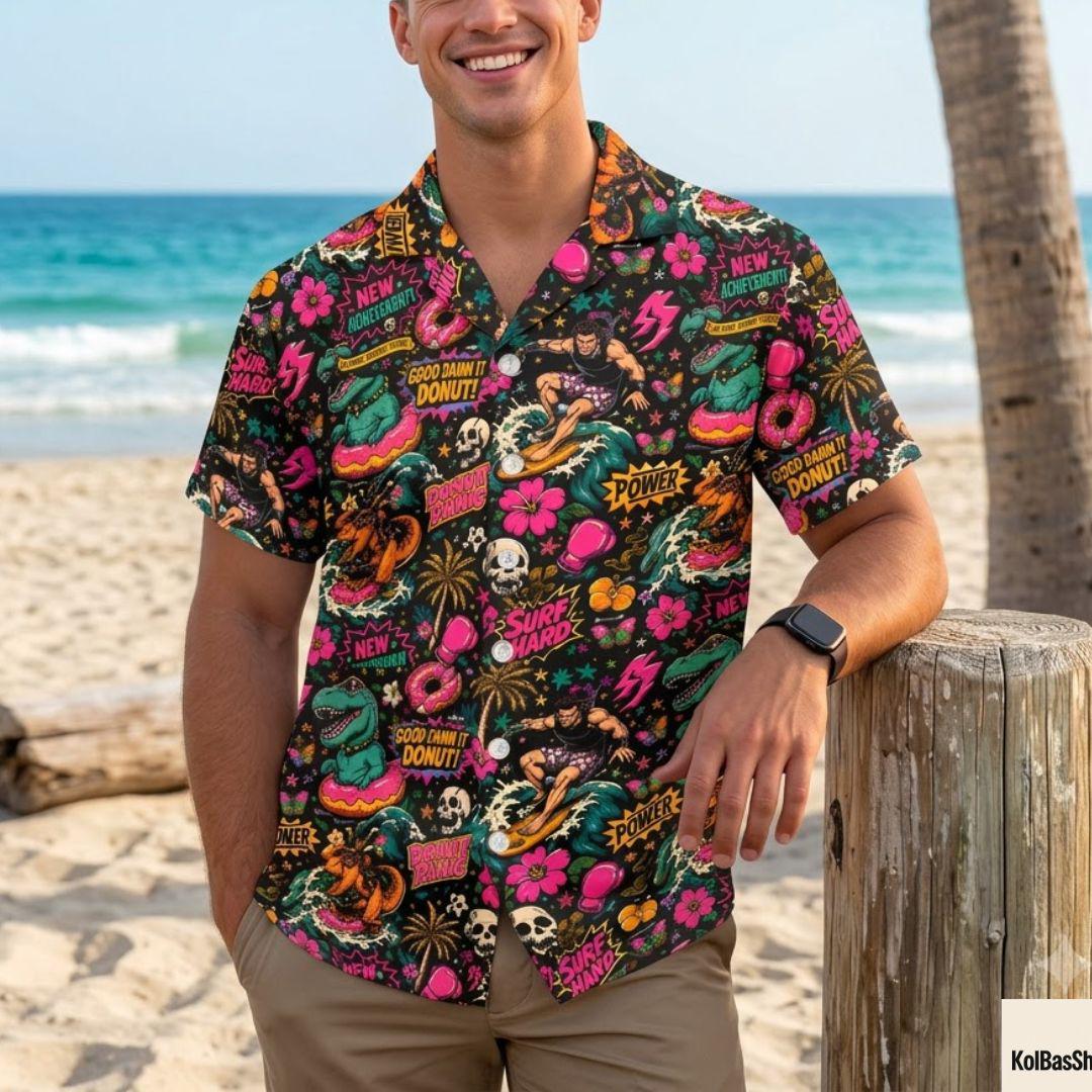 Book Themed Hawaiian Shirts - Etsy