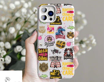 Princess Donut And Mongo Phone Case, Dungeon Crawler Carl Tough Phone Case, Case for iPhone 17 16 15 14 Pro Max, Samsung S25 S24 Ultra Case