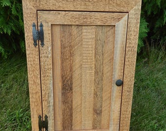 Made to Order-- Recessed Barnwood Medicine Cabinet, Recessed Medicine Cabinet, Medicine Cabinet, Barnwood Cabinet, Barnwood Medicine Cabinet