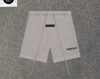 Essentials Fleece Shorts for Men Premium Drawstring Sweat Shorts