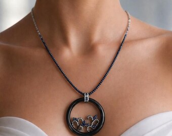 A unique and exclusive luxury jewelry piece inspired by artistic design and refined elegance.