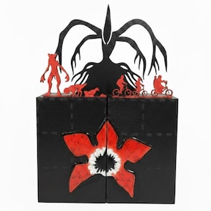 Laserskuren fildisplaylåda för Mini Funko Pop Kinder Joy SVG DXF digital nedladdning