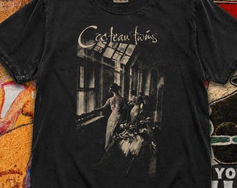Cocteau Twins-T-shirt, bandshirt jaren 90