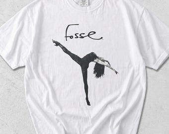 Vintage Washed 90's Fosse Posse Dance Fotoart T-Shirt