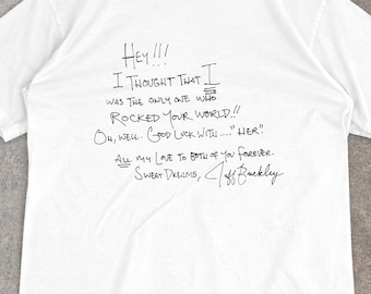 Jeff Buckley Letter T-shirt