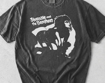 Siouxsie And The Banshees 90s T-shirt, Vintage Washed Band Shirt