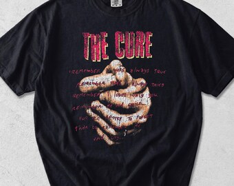 The Cure Tee, The Cure Fan gifts, Band Shirt