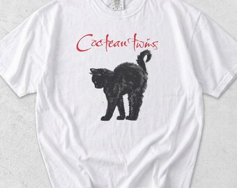 Cocteau Twins Graphic T-shirt, 90s Vintage Washed Tee