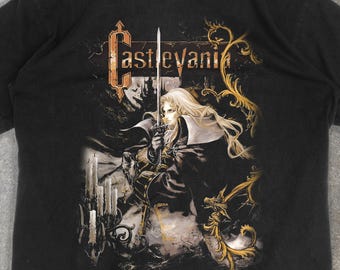 Vintage Washed Castlevania Symphony of the Night Shirt