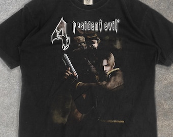 Vintage Washed Resident Evil 4 Shirt