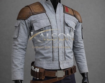 Cal Kestis Cosplay Outfit Jedi Survivor Jacket Belt Pant Set Star Wars Inspired Costume