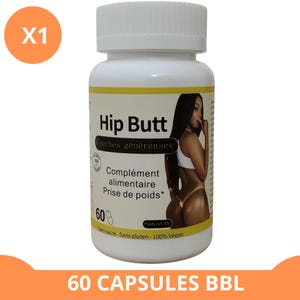 Cápsulas BBL – 60 cápsulas de maca y fenogreco | Rutina natural para realzar tus curvas. Oferta de lanzamiento para los 10 primeros clientes.
