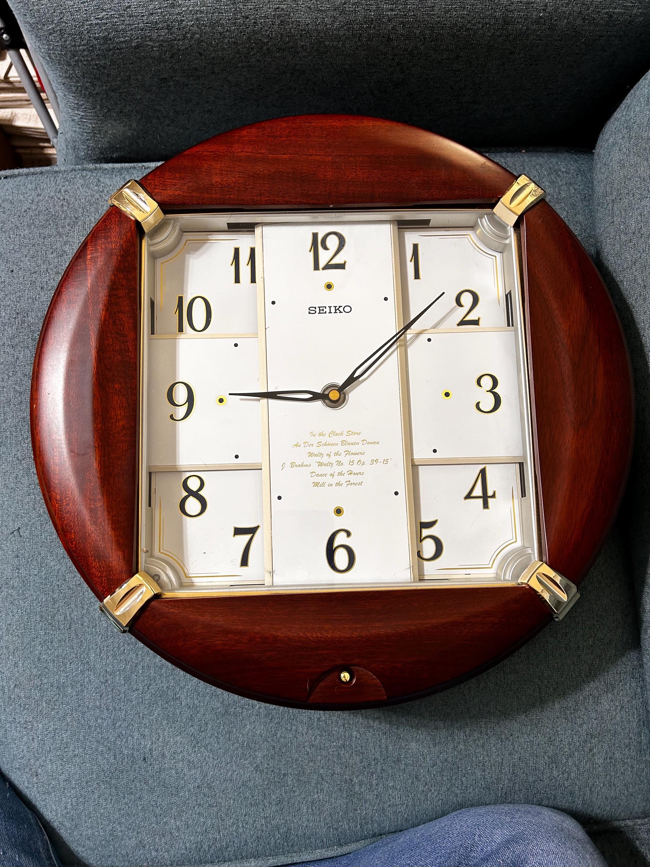 Vintage Seiko Wall Clocks - Etsy
