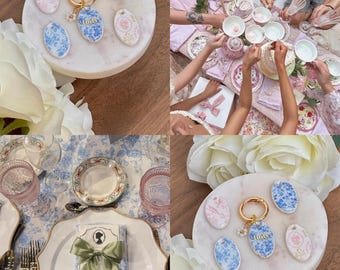 Medallas para mascotas al estilo Bridgerton