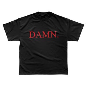 kendric lamar Damn バンド ラップ Tシャツ ケンドリック Kendrick Lamar Damn Shirt - Etsy