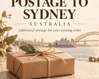 Zusätzliches Porto nach Sydney, Australien – MARIO Bestehende Bestellung