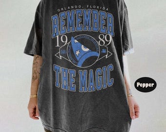 Retro Remember The Magic 1989 Shirt, Orlando Florida Theme Park Tee, Vintage Hollywood Studios Graphic, Family Vacation Trip Shirt
