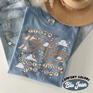 Retro It's A Toy Story Comfort Colors Shirt, Western Cowboy Style Graphic Tee, Toy Story 5 Shirt, Cute Western Shirt, Gift for Disney Lovers image 4