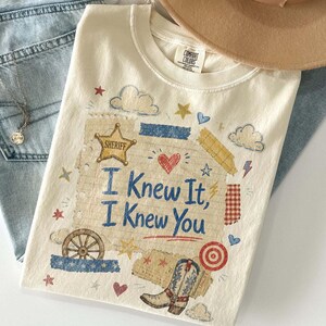 Vintage I Knew It I Knew You-shirt, TS en Toy Story 5 Friendship-shirt, Woody Buzz Lightyear-T-shirt, Disneyland Toy Story Family Matching-T-shirt afbeelding 2