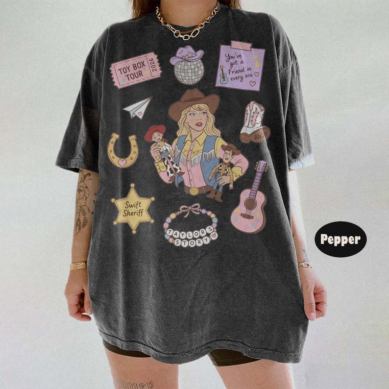 Retro Toy Box Tour 2026 Shirt, You've Got A Friend In Me T-shirt, TS and Toy Story 5 Friendship Shirt, Disney Toy Story Family Matching Tee image 5